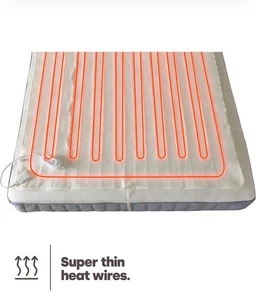 Electric Heated Blanket 3 Heat Settings Single Double Size Underblankets Wash - Picture 1 of 7