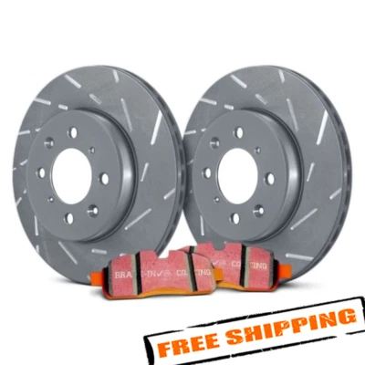 Kit de frenos traseros ranurados EBC S15KR1044 etapa 15 para Ford F-150 2012-2020 Foto 1 de 4