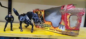 Playmates-GIG ZORRO E TORNADO cavallo gioco giocattolo raro vintage toy toys - Foto 1 di 8