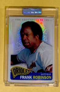 Frank Robinson 2005 topps prístino #35 refractor oroioles baltimore /549 encerrado - Imagen 1 de 5