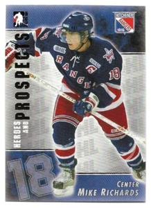 Mike Richards #96 Kitchener Rangers 2004-05 ITG Heroes and Prospects NM-Mint - Foto 1 di 1