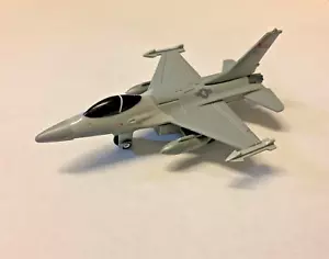 Vintage 4.25" F-16 Falcon Fighter NASA Pullback Motorized Toy Airplane - Picture 1 of 3