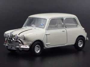 1959-1967 AUSTIN MINI COOPER S 1275 MK1 WHITE 1:64 SCALE DIECAST MODEL CAR - Picture 1 of 7