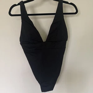 Andie Swim The Sardinia One Piece Swimsuit Black Size S NWT - Picture 1 of 5