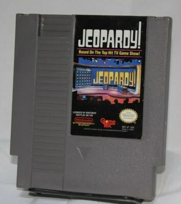 Jeopardy Nintendo NES Cleaned & Polished Gametek - Image 1 of 2