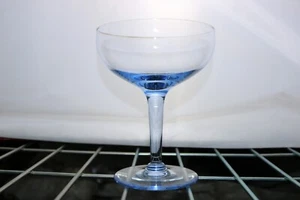 Mikasa Azure Elegance Elegant Light Blue Glass (es) Champagne Tall Sherbet - Picture 1 of 4