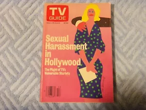 VINTAGE TV GUIDE MAGAZINE MARCH 29 - APRIL 4 1986 SEXUAL HARASSMENT COVER - Bild 1 von 5