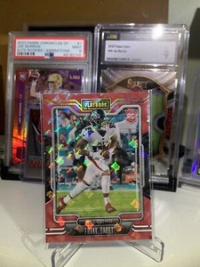 2021 FRANK DARBY ROOKIE Playbook Logo Shield Gold Case Hit #186 Falcons RARE!!