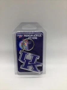 Vintage Win Craft Sports “UK University Of Kentucky” Premium Acrylic Key Ring - Picture 1 of 6
