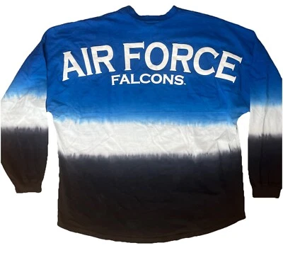 Мужская футболка Royal Air Force Falcons Ombre с длинным рукавом окрашенная в тон дух XXL новая с ценниками - Изображение 1 из 4