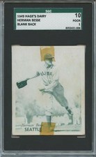 1949 Hage's Dairy Herman Besse Seattle SGC 10 SP