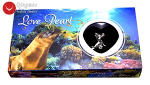 Wish Pearl 20*25mm Sea Lion Cage Chokers Women Necklace Pearl Oyster Box-who3659 - Picture 1 of 8