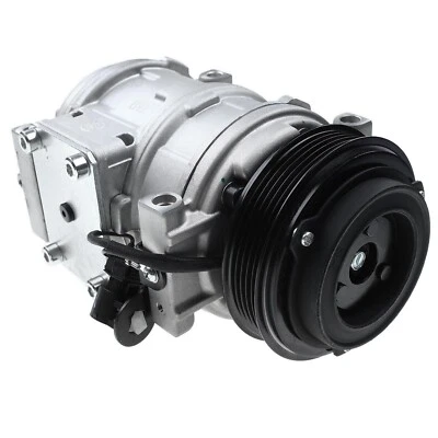 AC Compressor with 5 Groove Pulley for BMW 323i 325i 328is 525i 530i M3 10PA17C - Image 1 of 4