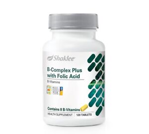 Shaklee B-Complex Plus with Folic Acid Exp 2025 120 Tablets