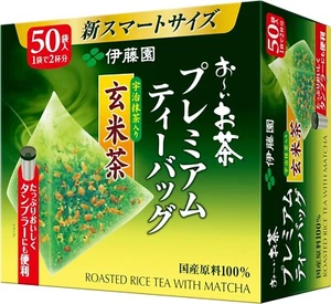 Itoen Oi Ocha Premium Tea Bag Uji Matcha Genmaicha 2.3g x 50 bags Japan - Picture 1 of 9
