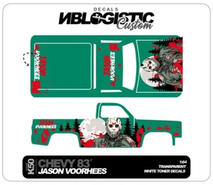 '83 CHEVY SILVERADO Custom WaterSlide Decal for hot wheels 1/64 048 - Picture 1 of 3