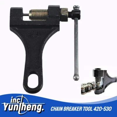 Motorcycle ATV Dirt Pit Bike Chain Breaker Break Riveting Tool 420 428 520 530 - Image 1 of 4