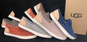 Ugg Australia Adley Perf Women's Fashion Sneakers Suede Leather Slip On 1018375 - Picture 1 of 102