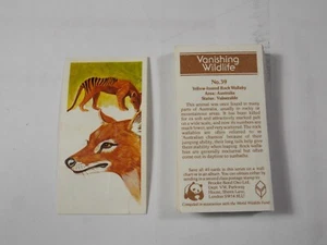 Brooke Bond carte da tè Vanishing Wildlife 1978 set completo 40 - Foto 1 di 1