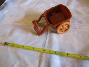 Fisher Price Little People Wagen Karre braun hellbraun Räder Krippe Krippe Scheune Bauernhof - Bild 1 von 1