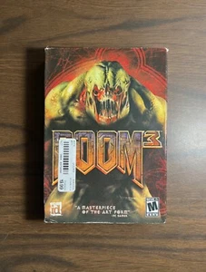 Vintage Doom 3 PC 2004 New Sealed Complete In Box CIB Read Desc Collectible - Picture 1 of 5