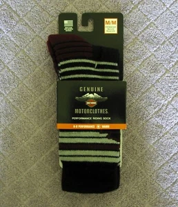 Harley Davidson Women's Merino Xtreme Burgundy Performane Riding Socks - Picture 1 of 3