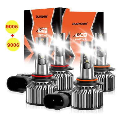 For BMW 328i 1996-1998 LED Headlight Bulb High/Low Beam Kit Super Bright White - Image 1 of 4