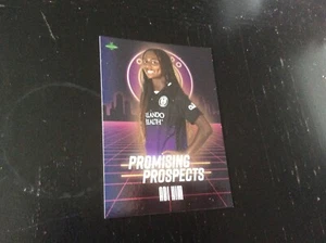 Tarjeta púrpura Abi Kim 2021 Parkside NWSL Promising Prospects ENVÍO GRATUITO  - Imagen 1 de 1