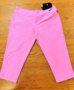 Nike Girls XL Logo Sport Training Capri Pant Pink 522087 FAST SHIP! D45 - Picture 1 of 1
