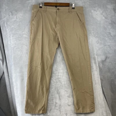 Lacoste Pants Men's Size 36 Beige Khaki Cotton Stretch Chino Regular Fit - Image 1 of 4