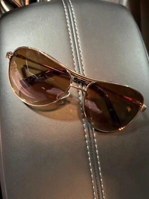 Gafas de sol Jessica Simpson doradas marrones tortuga lentes UVB HHJSOP0326-R J5596 GLDTS Foto 1 de 3