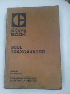 Caterpillar 955L Traxcavator parts manual. Genuine Cat book.  - Picture 1 of 1