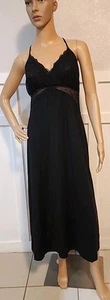 INC WOMEN LONG NIGHTGOWN XXL BLACK COLOR NEW WITH TAG - Picture 1 of 11
