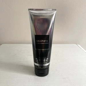 Bath & Body Works MEN's Collection GRAPHITE Body Cream Lotion Moisturizer 8oz - Picture 1 of 3
