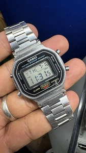 OROLOGIO DIGITALE UOMO VINTAGE RARO DIVER 200M "CASIO" G-SHOCK DW-5600/MODULO 691 - Foto 1 di 8