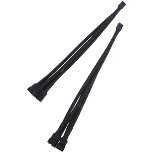 2 PCS Expansionskabel Der Lüfterschnittstelle Für Computergehäuse Lüfterkabel - Afbeelding 1 van 12