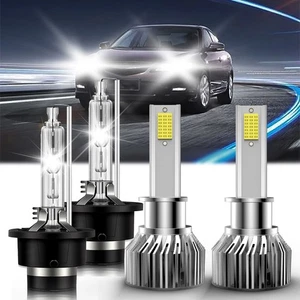 For Mazda 6 2006-2008 LED HID Headlight High Low Bulbs Kit Super Bright White - Foto 1 di 11