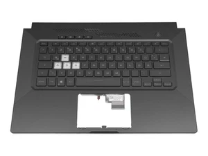 Asus TUF Dash F15 FX516PR original Tastatur inkl. Topcase DE (deutsch) schwarz/s - Afbeelding 1 van 4