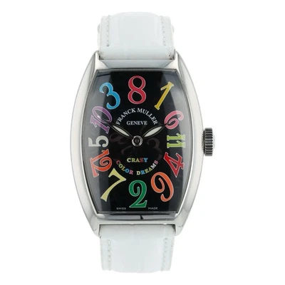 Franck Muller Crazy Hour Steel Black Dial 32mm Automatic Mens 5850 CH COL RM - Image 1 of 4