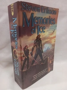SIGNED Memories Of Ice Erikson Malazan Paperback First Edition 1st Printing VGC  - Picture 1 of 18