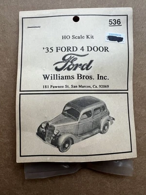 Набор пластиковый для 4 дверей Ford Williams Brothers 536 HO 1935 - Изображение 1 из 4