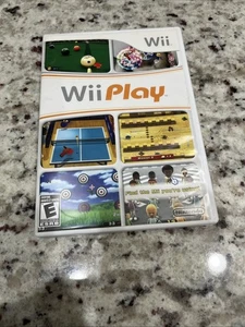 Wii Play - Nintendo Wii Pristine Authentic Komplett CIB Getestet Funktioniert - Bild 1 von 4