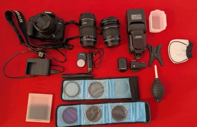 Canon 77D – Digitalkamera - Spiegelkamera - Komplett Set - Bild 1 von 4