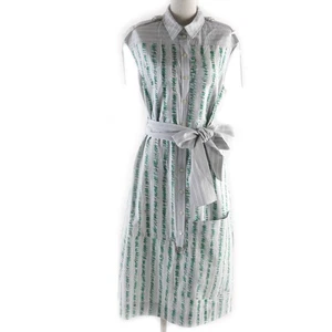 Burberry London Silk Cotton Sleeveless Shirt Dress Size: US2 limited From JAPAN - Picture 1 of 12