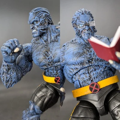 BEAST Custom Marvel Legends by Wings FRETE GLOBAL GRÁTIS X-Force X-Men HoXPoX  - Imagem 1 de 4