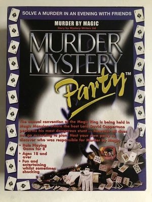 Retro Murder By Magic Murder Mystery Party Game - Image 1 of 4