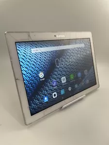 Lenovo Tab 2 A10-30F TB2-X30F White Wi-Fi 16GB 10.1" Android Tablet Cracked - Picture 1 of 24