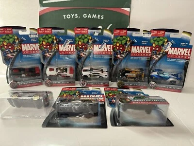 Maisto 2010 Marvel Die Cast Collection. 8 Car Lot. P3 - Image 1 of 3