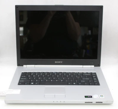 Sony PCG-7X1L Duo-T2400@1.83GHz 1GB 14" SEM armazenamento/SO *PEÇAS/REPARO*LEIA* - Imagem 1 de 4