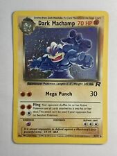 Dark Machamp Team Rocket 10/82 Unlimited Holo Rare Pokemon Card LP